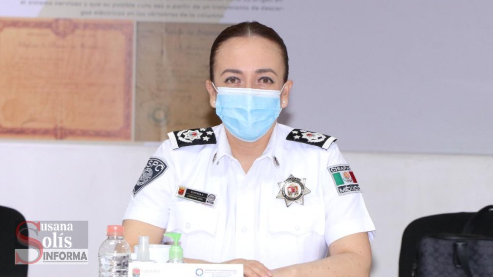 Implementa SSyPC operativos disuasivos para fortalecer estrategia de vacunación COVID-19 en Chiapas - Susana Solis Informa