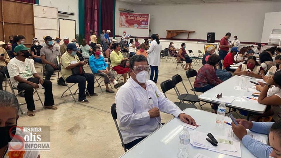 Juan Óscar Trinidad Palacios recibe vacuna contra el Covid 19 Susana Solis Informa