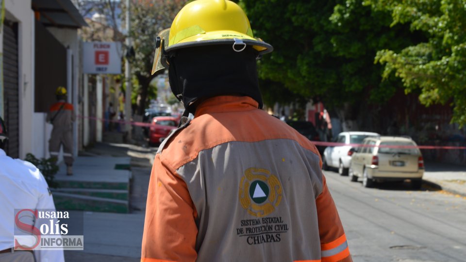 Diez personas que esperaban vacunarse fueron atendidas por protección civil