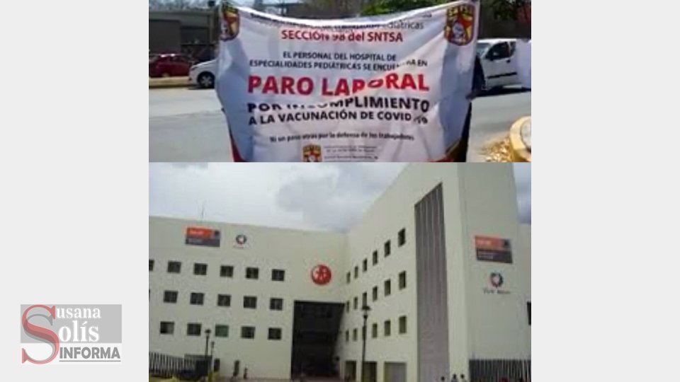 PERSONAL médico de hospitales de Especialidades y Ciudad Salud aún no son vacunados - Susana Solis Informa