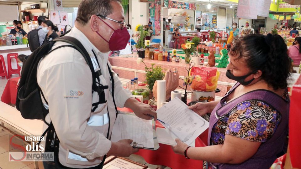 ealizan visitas a mercados, balnearios, restaurantes y salones de fiesta que tienen alberca, con la finalidad de notificarles a observar el aforo y las medidas de prevención sanitaria