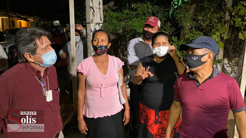 Carlos Morales supervisa obras en la colonia 27 de Febrero Susana Solis Informa