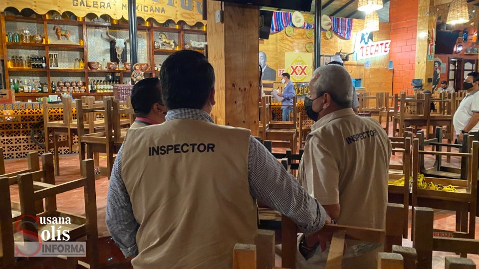 Cumplen empresarios con medidas sanitarias ante operativos por covid-19 - Susana Solis Informa