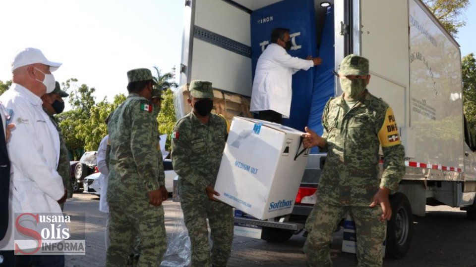 LLEGAN a Chiapas lote con más de 50 mil vacunas contra COVID-19 - Susana Solis Informa