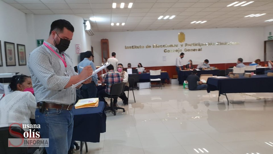 CONCLUYE plazo de cotejo documental de candidaturas registradas ante el IEPC Susana Solis Informa