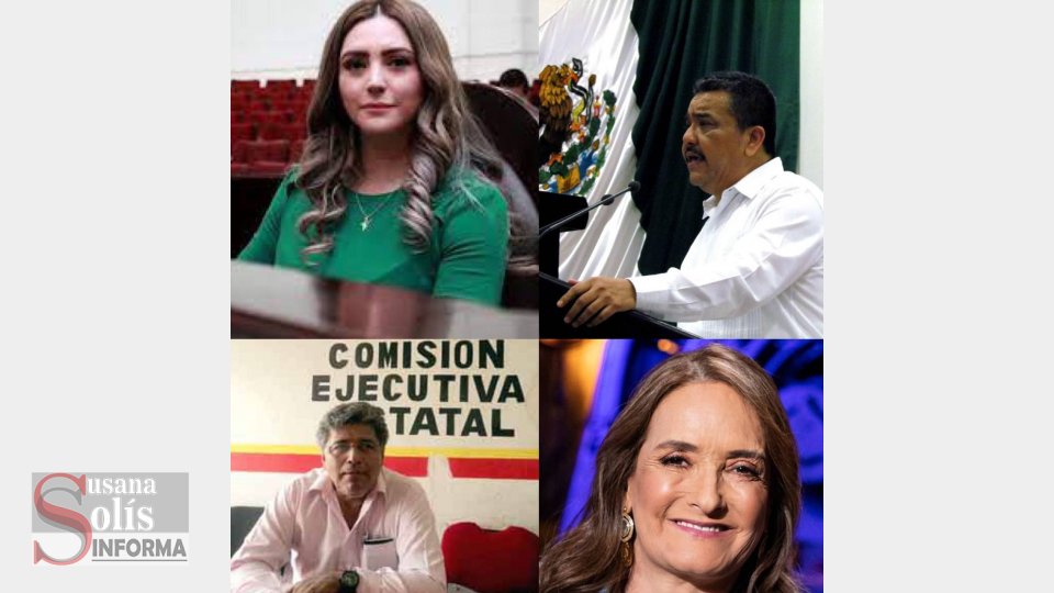 POLÍTICOS que podrían llegar a una diputación federal por la vía plurinominal - Susana Solis Informa