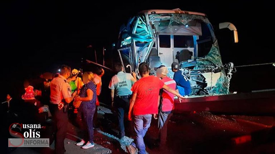 17 MIGRANTES lesionados en accidente; eran trasladados a Chiapas Susana Solis Informa