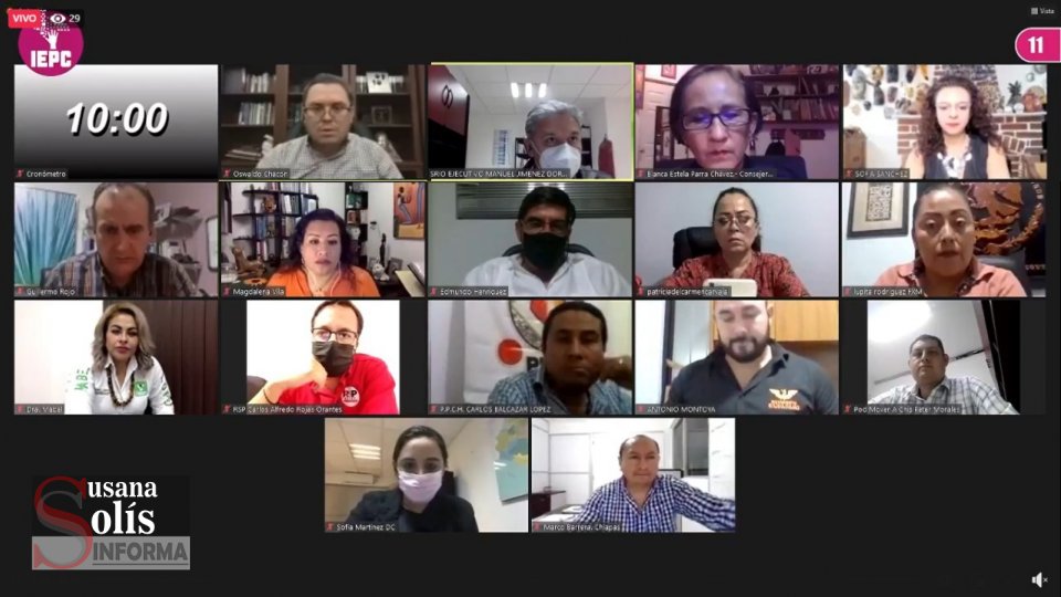 Aprueba IEPC Lineamientos para la celebración de Debates - Susana Solis Informa