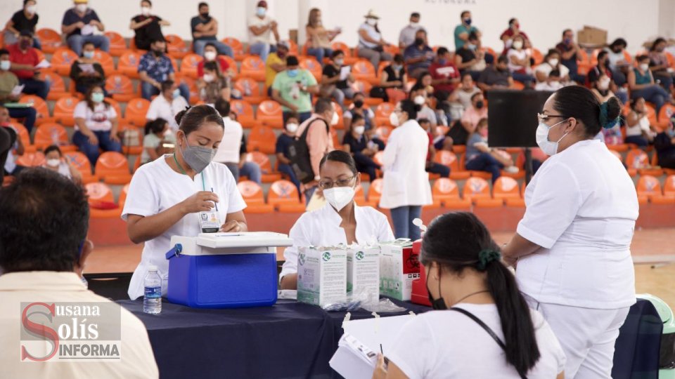 MÁS de 52 mil personas del sector educativo se han vacunado - Susana Solis Informa