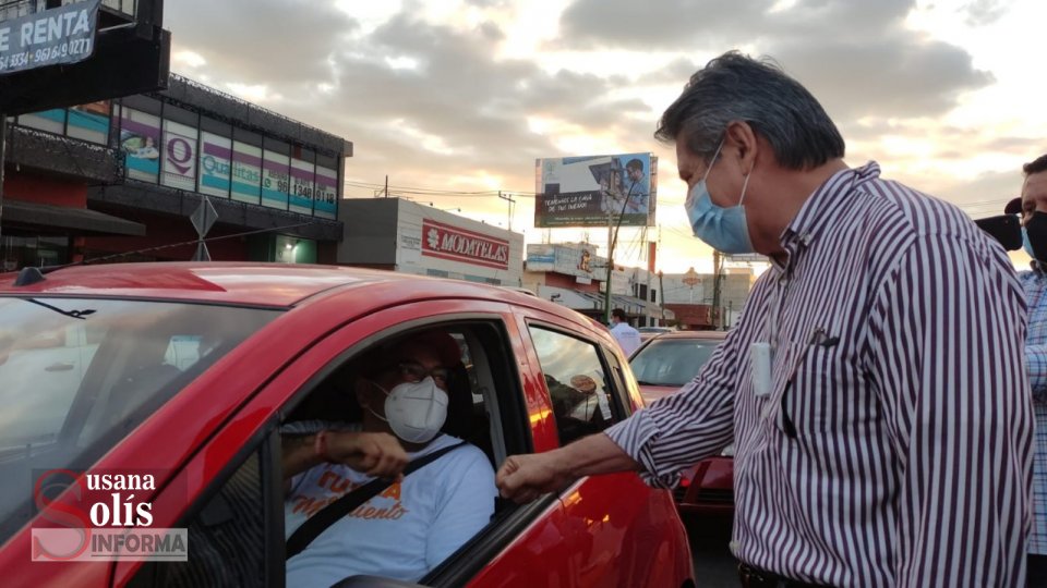 Entrega Carlos Morales propuestas a ciudadanos Tuxtlecos Susana Solis Informa