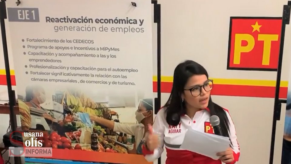 KATY Aguiar presenta plan de trabajo “Tuxtla 2021-2024” Susana Solis Informa