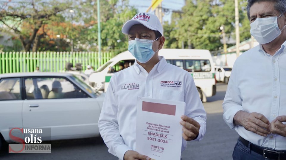 Acompañó a los candidatos Carlos Morales y Paola Villamonte