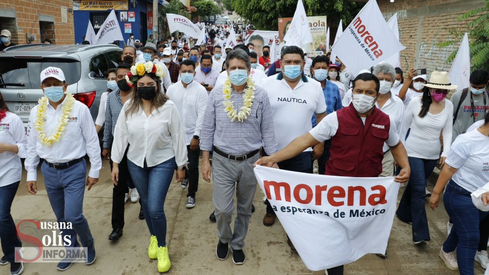 Este 6 de junio debemos preservar nuestras tradiciones votando por los candidatos de Morena: Carlos Morales Vázquez - Susana Solis Informa