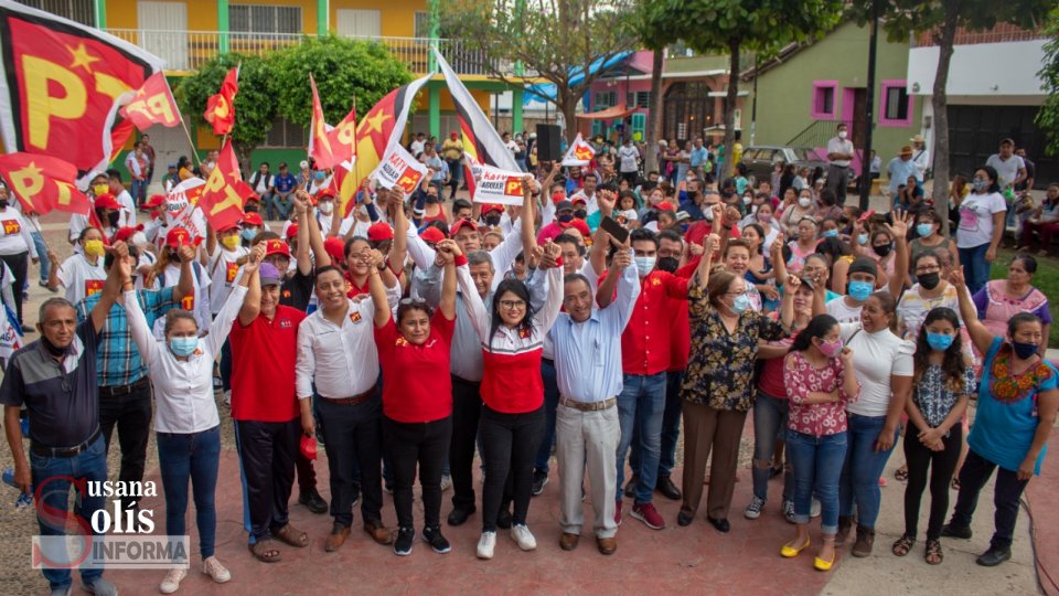 Extraordinario el cierre de campaña de Katy Aguiar, Candidata a la presidencia municipal por el Partido del Trabajo Susana Solis Informa