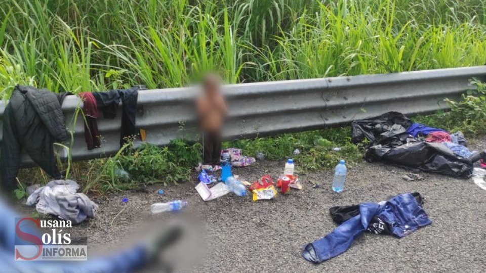 MUERE migrante y abandonan a un infante; viajaban hacinados en tractocamión - Susana Solis Informa