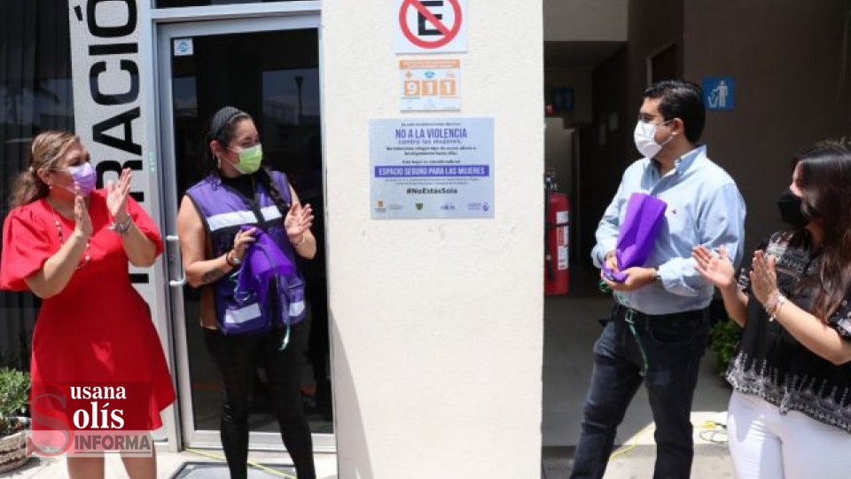 Develan placa de “Espacio seguro para las mujeres” en Tuxtla Gutiérrez - Susana Solis Informa