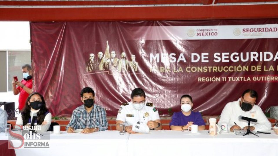 SIM presenta diagnóstico de trabajo en Mesa de Seguridad - Susana Solis Informa