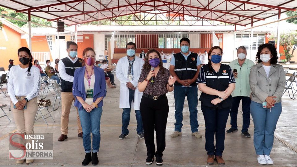 Tuxtla registra importante participación ciudadana con módulos itinerantes de vacunación contra Covid-19 - Susana Solis Informa