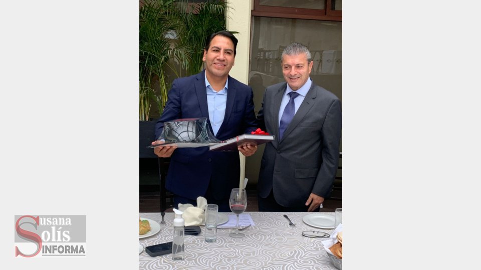 Eduardo Ramírez se reúne con comunidad libanesa en México - Susana Solis Informa