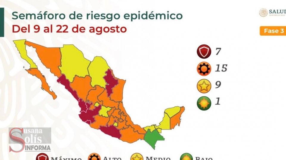 PIDEN médicos cambiar a semáforo naranja en Chiapas - Susana Solis Informa