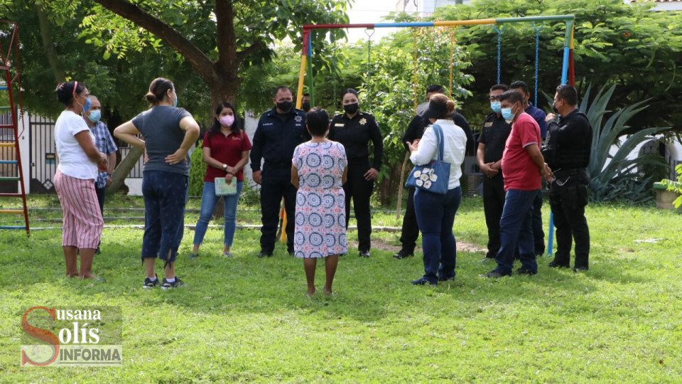 Programa Parque Seguro, estrategia integral en materia de prevención del delito: Zepeda Soto - Susana Solis Informa