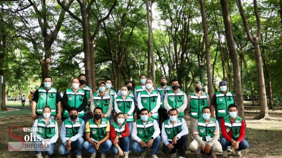 Ayuntamiento reforesta el Parque del Oriente con la participación de usuarios Susana Solis Informa