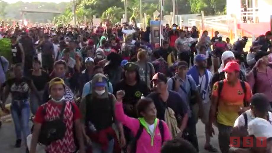 CONTINÚA a paso lento Caravana Migrante Susana Solis Informa