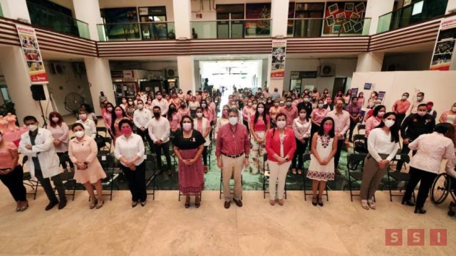 Inaugura Carlos Morales actividades de Salud para prevenir el Cáncer de Mama - Susana Solis Informa