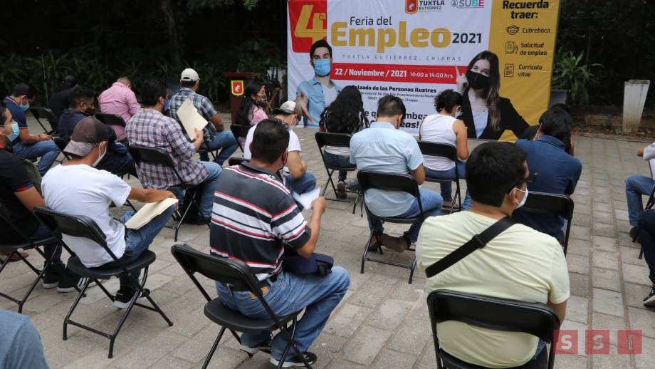 REALIZAN Cuarta Feria del Empleo en Tuxtla Gutiérrez - Susana Solis Informa