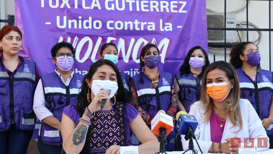 Reafirma Secretaría para la Igualdad de las Mujeres de Tuxtla compromiso para prevenir y erradicar la violencia contra mujeres y niñas - Susana Solis Informa