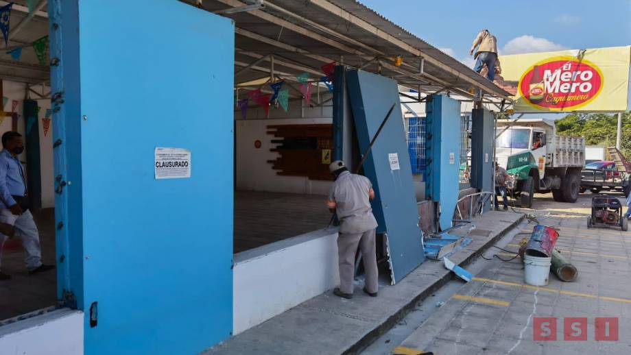 RETIRAN estructuras que afectan el paso a desnivel en libramiento norte - Susana Solis Informa