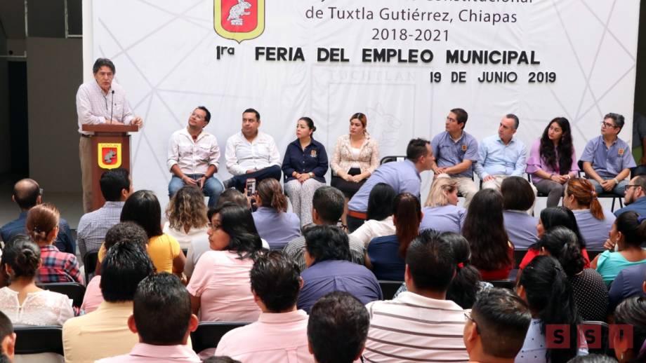Todo un éxito 1a. Feria del Empleo de Tuxtla Gutiérrez 2019 Susana Solis Informa