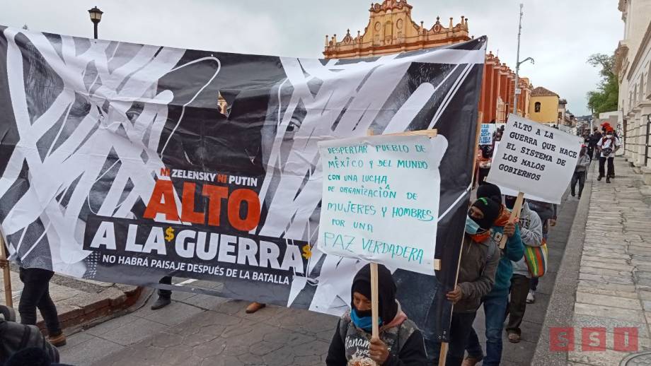 EZLN marcha contra la guerra capitalista - Susana Solis Informa