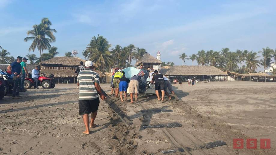 MUERE ahogado en playas de Puerto Arista - Susana Solis Informa