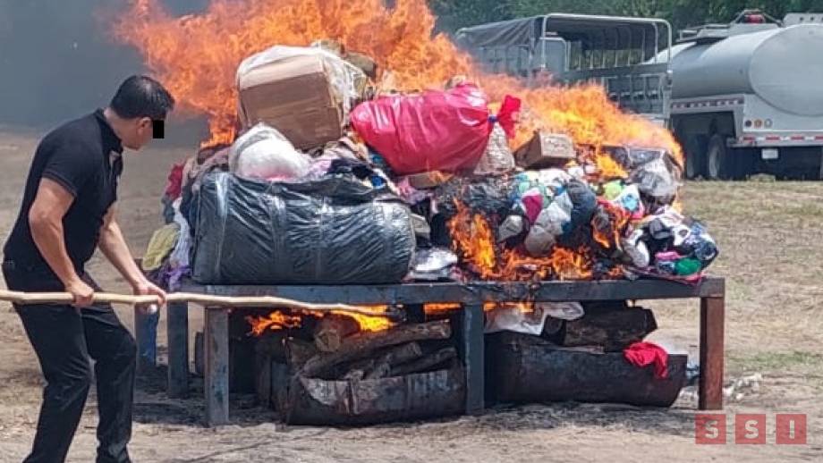 INCINERAN más de 300 kilos de drogas en Chiapas - Susana Solis Informa