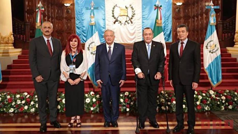 ACOMPAÑA gobernador Rutilio Escandón a presidente AMLO  en gira de trabajo por Guatemala - Susana Solis Informa