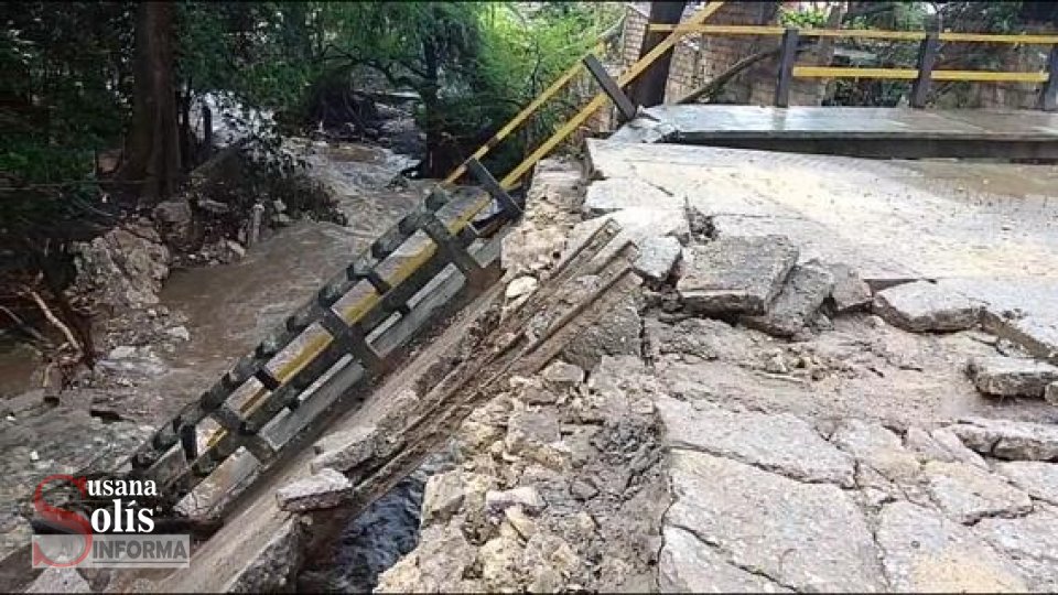 DAÑOS por lluvias afectan infraestructura básica y viviendas en #Chiapas - Susana Solis Informa