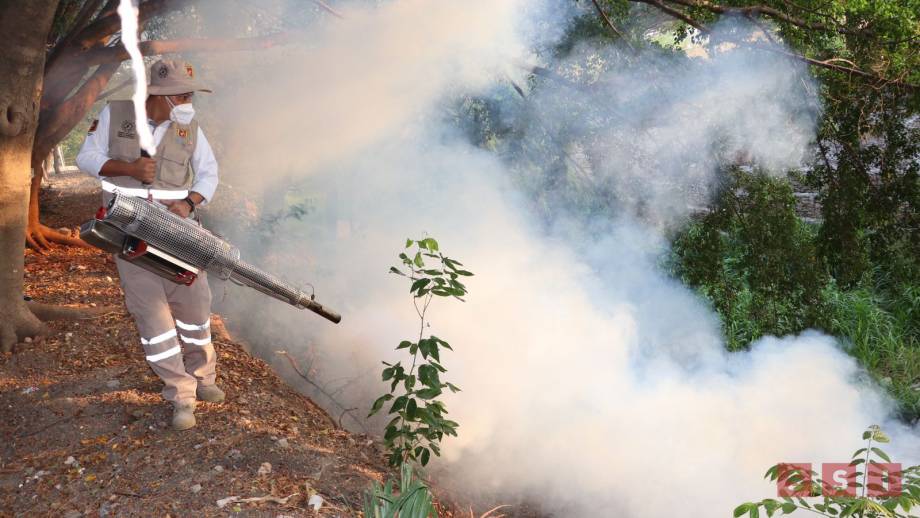 Arrancó el operativo de fumigación al margen del río Sabinal