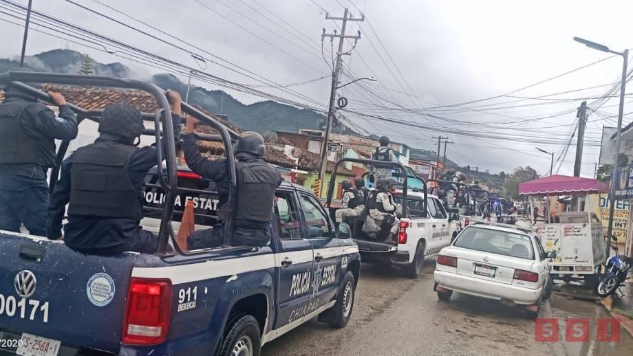 Fuerzas federales y estatales restituyen el orden en San Cristóbal de Las Casas Susana Solis Informa