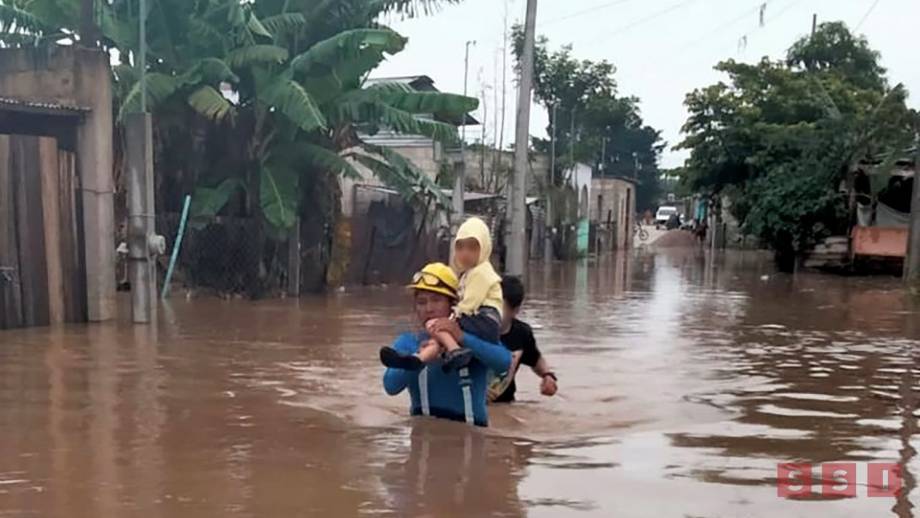 DECENAS DE FAMILIAS afectadas en tres municipios por lluvias en Chiapas Susana Solis Informa