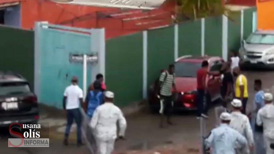 HAITIANOS AGREDEN a elementos de la Guardia Nacional - Susana Solis Informa
