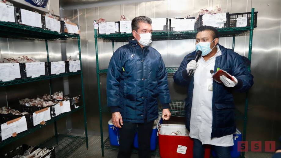 Inaugura Rutilio Escandón Área de Preparación de Crioprecipitado en el Banco de Sangre de Tuxtla Gutiérrez - Susana Solis Informa