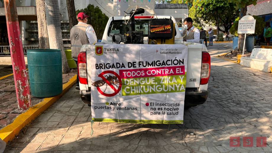 REALIZAN fumigación en panteones de Tuxtla Gutiérrez - Susana Solis Informa