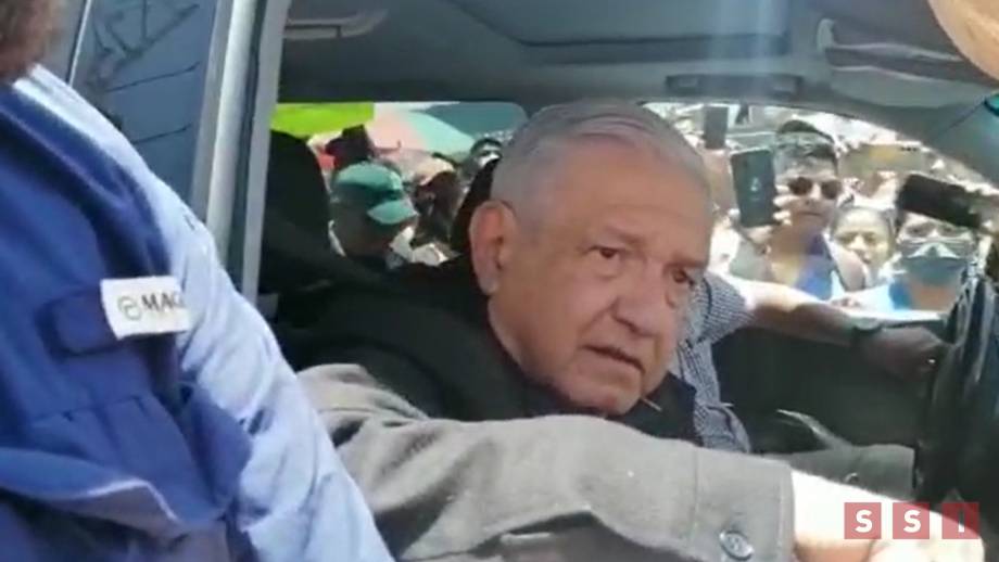 RETIENEN maestros nuevamente al presidente AMLO en Chiapas Susana Solis Informa