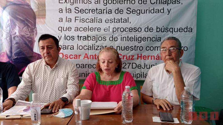PIDEN a la Fiscalía de Chiapas acelerar búsqueda de maestro desaparecido - Susana Solis Informa