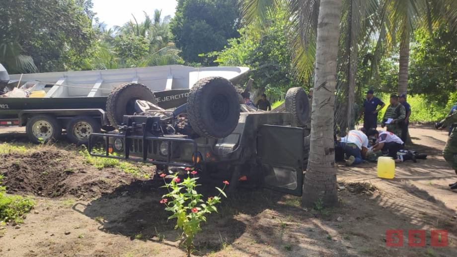 VUELCA unidad de la SEDENA, hay varios lesionados Susana Solis Informa