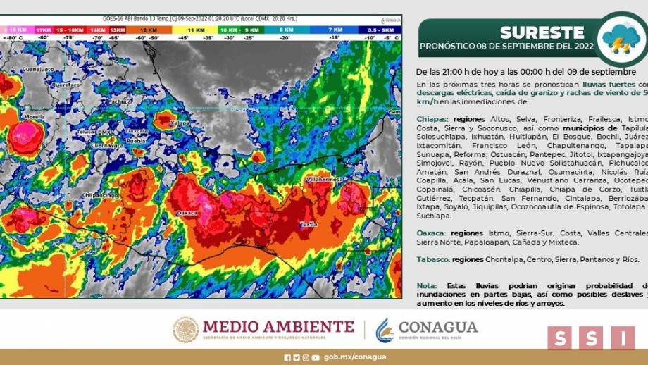 Pronostican lluvioso fin de semana - Susana Solis Informa