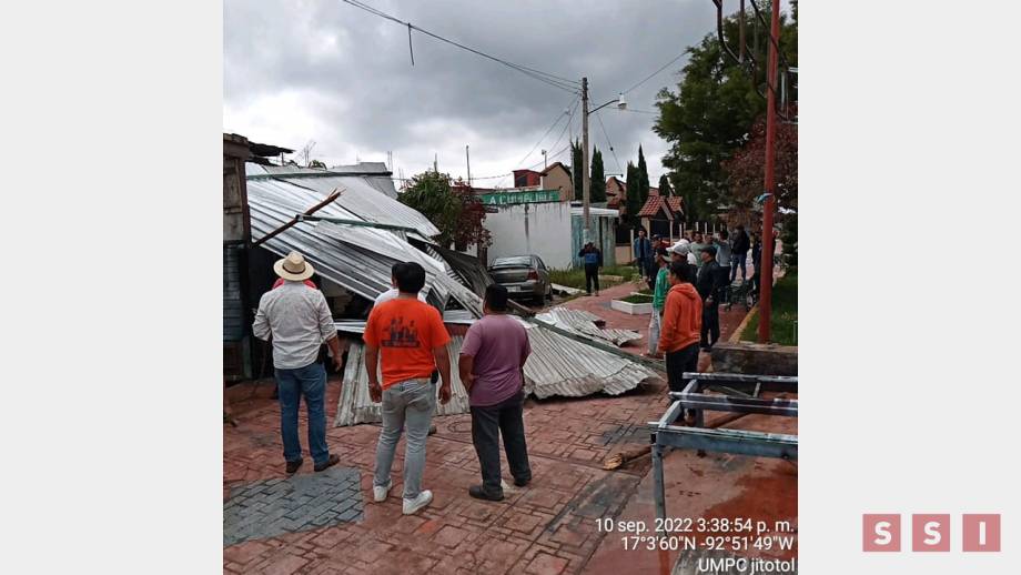Afectaciones  en tres municipios de Chiapas a causa de las lluvias - Susana Solis Informa