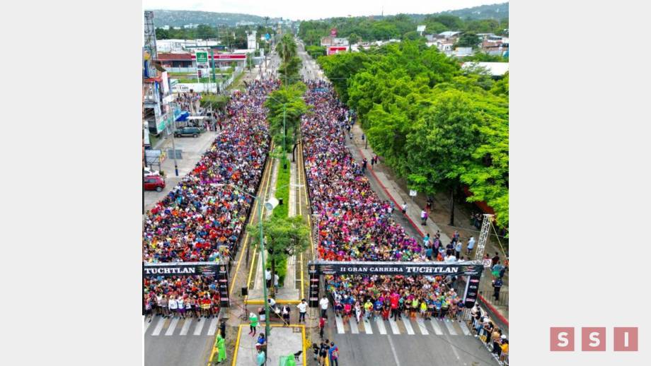 Recibió a 10 mil corredores que completaron dos circuitos, de 5 y 10 kilómetros,