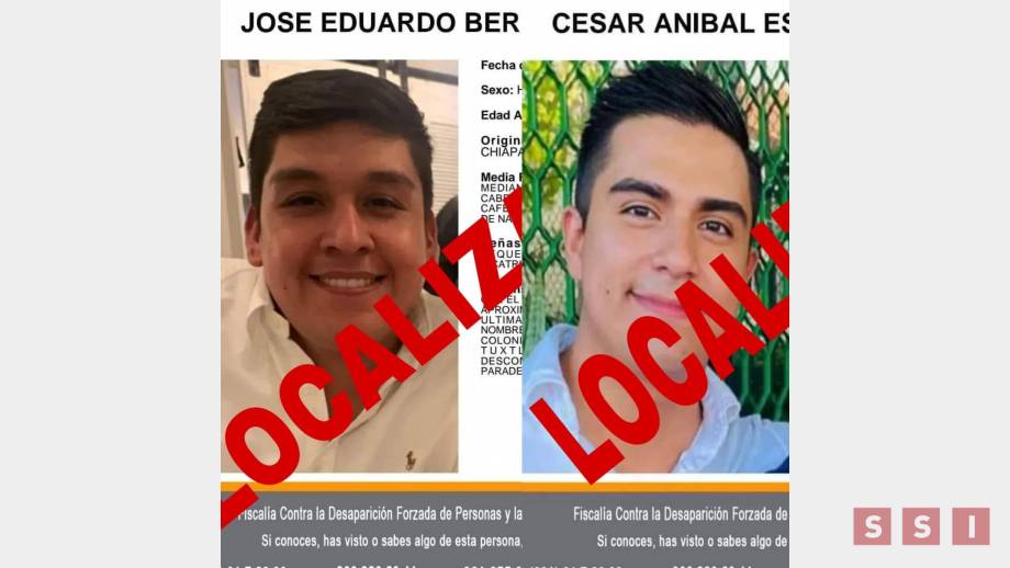 Localizan a jóvenes reportados como desaparecidos; rendirán declaración ante FGE - Susana Solis Informa